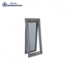 Aluminium windows with built-in blinds AS2047 australia standard awning window blind inside double glass window on China WDMA