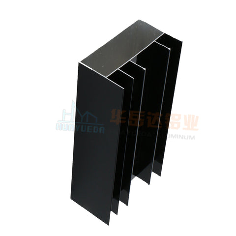Aluminum Extrusion Glass Frame Door with Handle Wardrobe Profiles on China WDMA