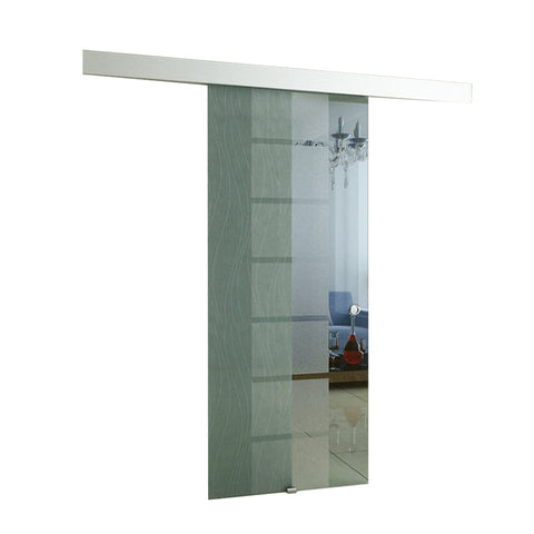 Aluminum Frame Glass Entry Bathroom Doors (KT9003) on China WDMA