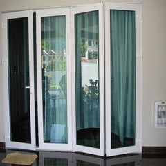 Aluminum Mosquito Net Portable Bifold Door Room Dividers , Interior Lowes Design Folding Patio Doors System Prices on China WDMA