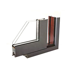 Aluminum Ordinary profile frame Double tempered glass sliding Window for home and office on China WDMA