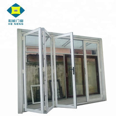 Aluminum Pleated Mesh Folding Mosquito Screen Door on China WDMA