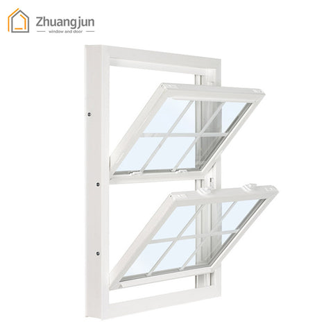 Aluminum alloy glass double hung window on China WDMA