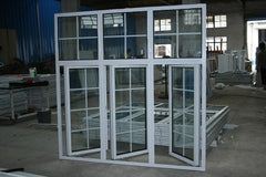 Aluminum casement frame commercial grade manufacturer window sash price size UB90353 on China WDMA