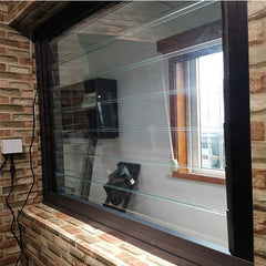 Aluminum frame electronic glass louvre manufacturer glass jalousie window for house on China WDMA