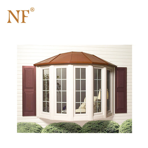 Aluminum frame fixed bow bay window with lock glass price on China WDMA