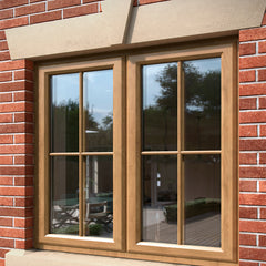 Aluminum french windows and door casement window for house installation with single/double glazed on China WDMA