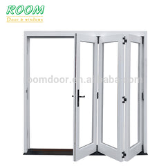 Aluminum glass insulated folding door on China WDMA