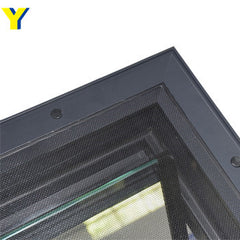 Aluminum glass louver frame exterior acoustic louver windows for sale on China WDMA