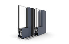 Aluminum lift-sliding doors fashionable design glass doors American standard thermally broken residential doors on China WDMA on China WDMA