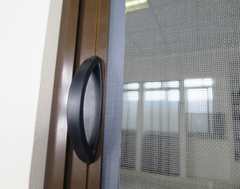 Aluminum sliding roller screen door with fiberglass mesh on China WDMA