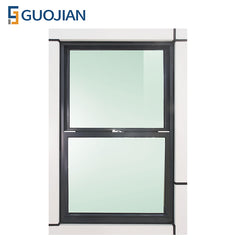 Aluminum small sliding vertical window single or double hung windows