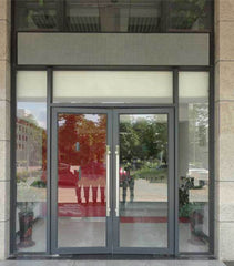 Aluminum soundproof french door casement doors for sale on China WDMA