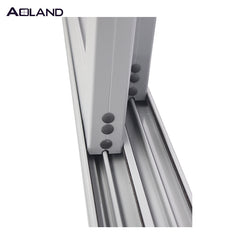 Aluminum tempered glass entry sliding door 2019 commercial door design on China WDMA
