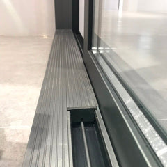 Aluminum three panel sliding door on China WDMA