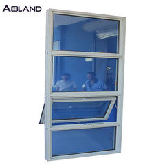 Aluminum window awning window design double glass on China WDMA
