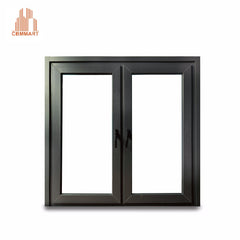 America style upvc windows and doors prices manufacturers Horizontal impact white profile pvc sliding glass windows on China WDMA