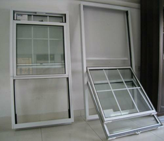 American Sliding Sash Glass Window Aluminum Up And Down Vertical Sliding Window zhouyang window and door on China WDMA