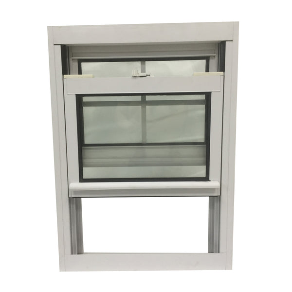 American Type PVC Double Hung Sash lift Up Vertical Sliding Window on China WDMA