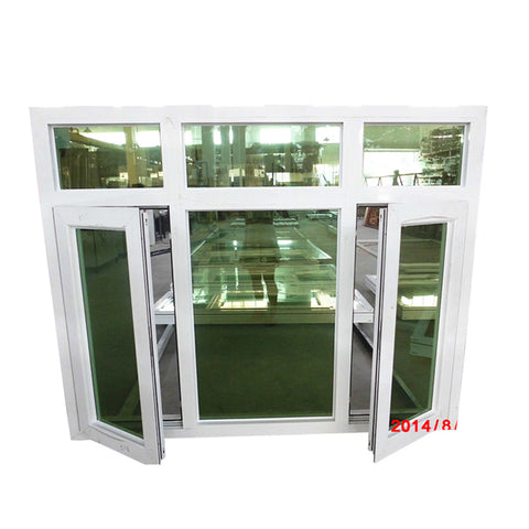 American standards high quality hurricane impact double laminated glazed french casement windows for sale on China WDMA