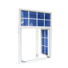 American style Crank casement window with grid design supplier on China WDMA