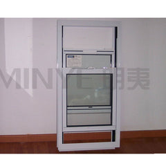 American style vinyl single hung vertical sliding windows on China WDMA