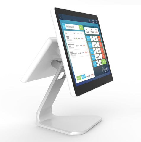 Android / Windows All in one Touch Screen Dual Screen Retail Pos System Price / Pos Machine / Pos Terminal on China WDMA