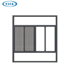 Anti-theft aluminium sliding and folding window on China WDMA