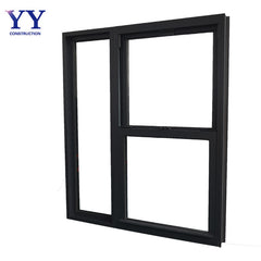 As2047/As1288/As2208 standard 12mm black aluminum frame upward sliding window on China WDMA