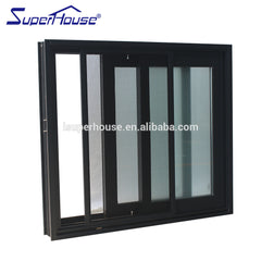 Australia AS2047 standard commercial system stainless steel sliding window frame on China WDMA