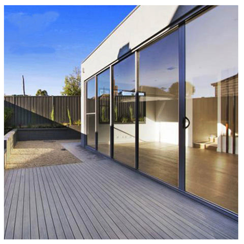 Australia Thermal break aluminum sliding door for living room glass sliding doors price on China WDMA