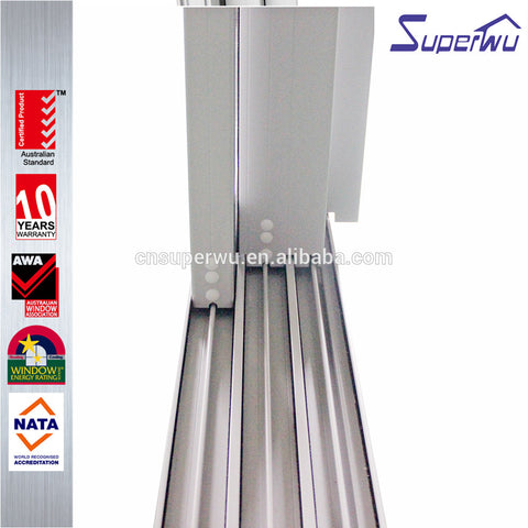 Australia standard galvanized aluminum frame sliding door OEM gliding door on China WDMA