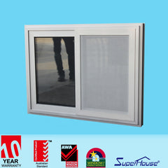 Australia standard high impact double glazed sliding window with fin installation for container house on China WDMA