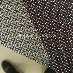 Australian Standard Black Powder coated 316 Marine Stainless Steel security screen wire mesh for security door on China WDMA