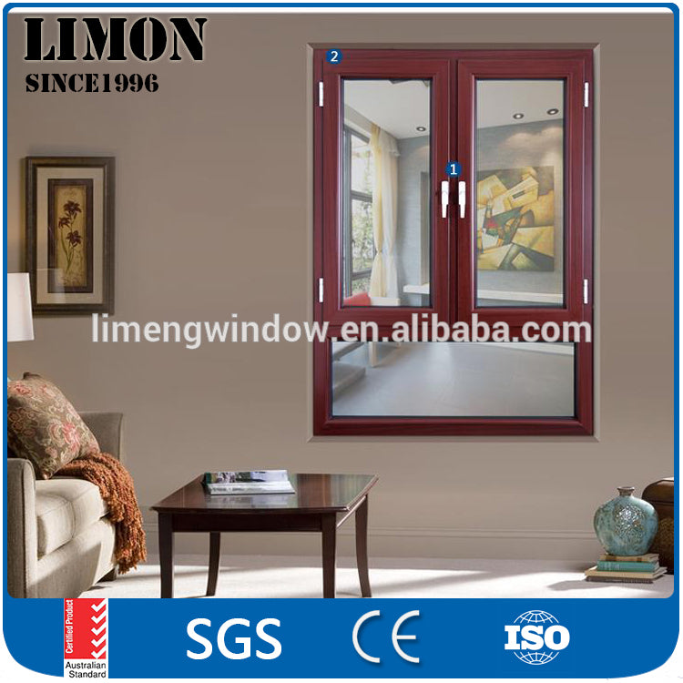Australian Standard with fin on side Aluminum casement window – CHINA WDMA