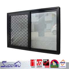 Australian standard AS2047 aluminium glass sliding windows with insect screen on China WDMA