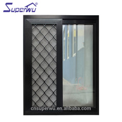 Australian standard AS2047 aluminium glass sliding windows with insect screen on China WDMA