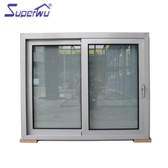 Australian standard As2047 sound insulation tempered glass sliding aluminum windows on China WDMA
