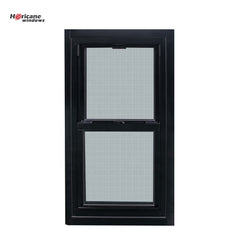 Australian standard aluminium frame single double hung sliding glass windows for sale
