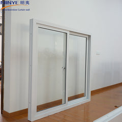 Australian standard plastic windows PVC horizontal sliding windows with high quality on China WDMA