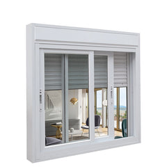 Automatic Opener For Window Aluminium Alloy Frame Bar Sliding Tempered Glass Window System New Design on China WDMA