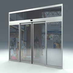 Automatic Sensor Glass Sliding Door System for Frameless Door or Frame Door HD-150 on China WDMA