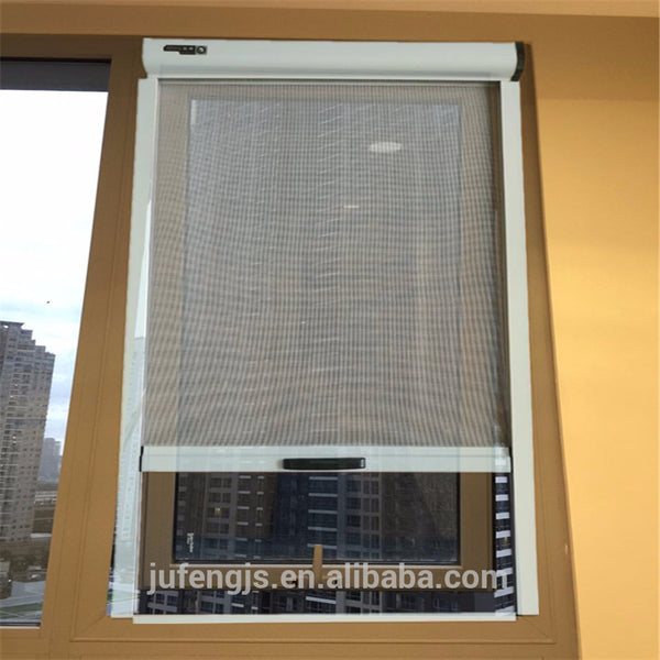 Automatic positioning bulk buy up-down sliding roller insect screen for windows on China WDMA