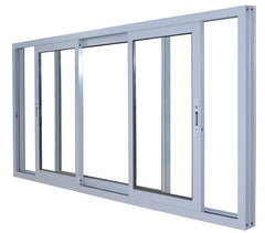Balcony aluminum sliding door with double glazed for houses and commercial on China WDMA