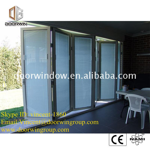 Best Quality thermal break door the bifolding company bi folding factory on China WDMA