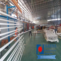 Best Security Doors Automatic Electrostatic Powder Coating Line on China WDMA
