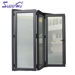 Bi fold screen door aluminium bifold exterior accordion doors on China WDMA