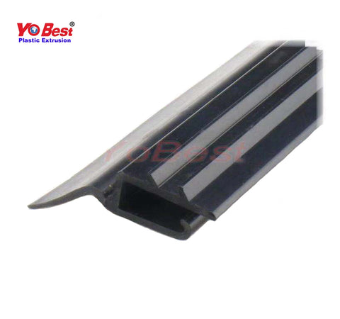 Black Vinyl Adjustable Width Fire Resistant Sliding Screen Door Bug Strip Seal for Home on China WDMA