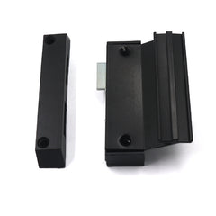 Black color small size patio sliding aluminium door handle on China WDMA