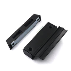 Black color small size patio sliding aluminium door handle on China WDMA
